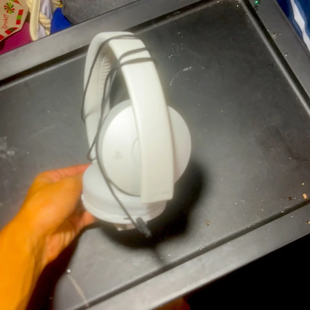 playstation white headset